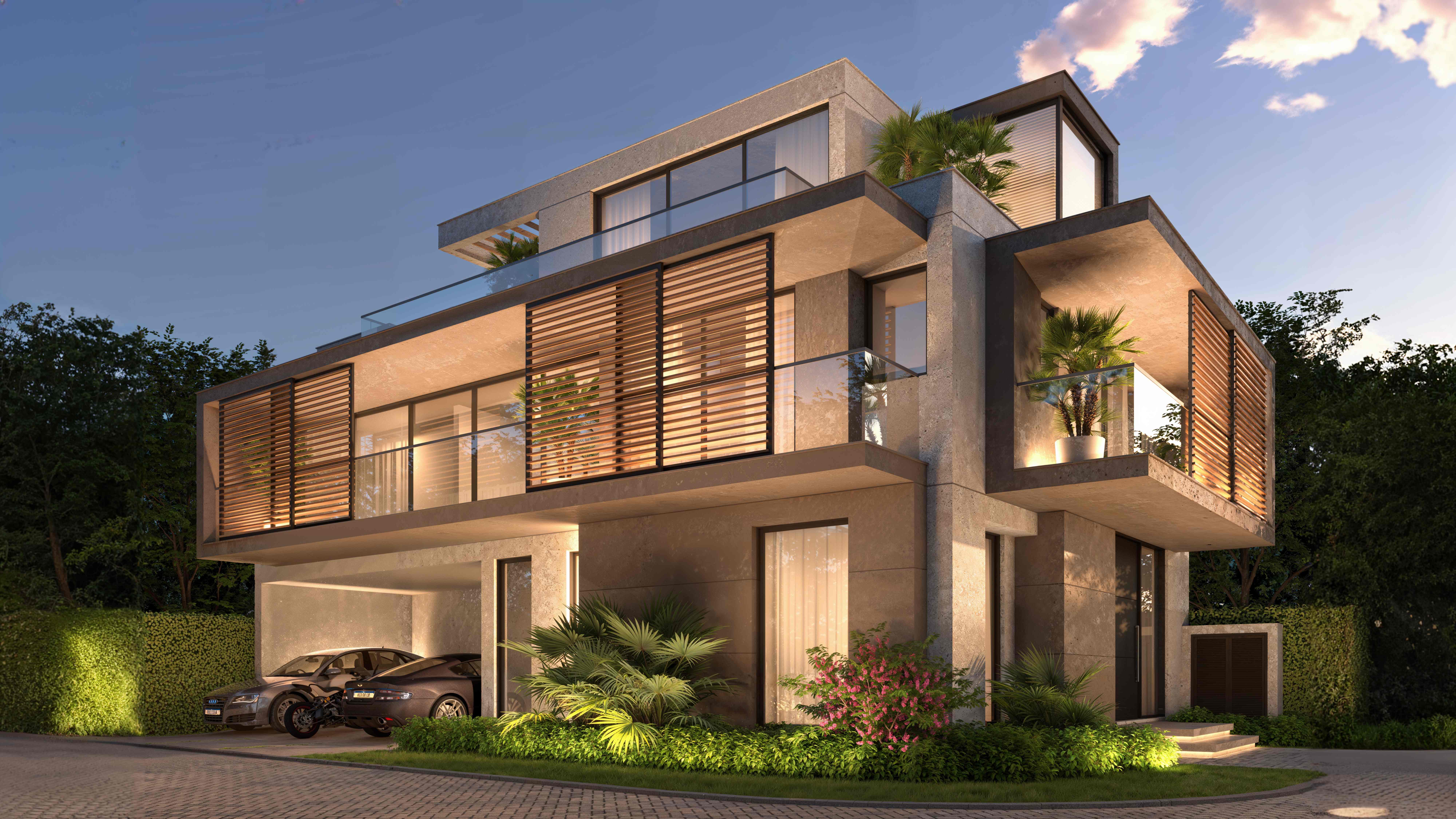 Projeto P4 - Design moderno com brises em madeira