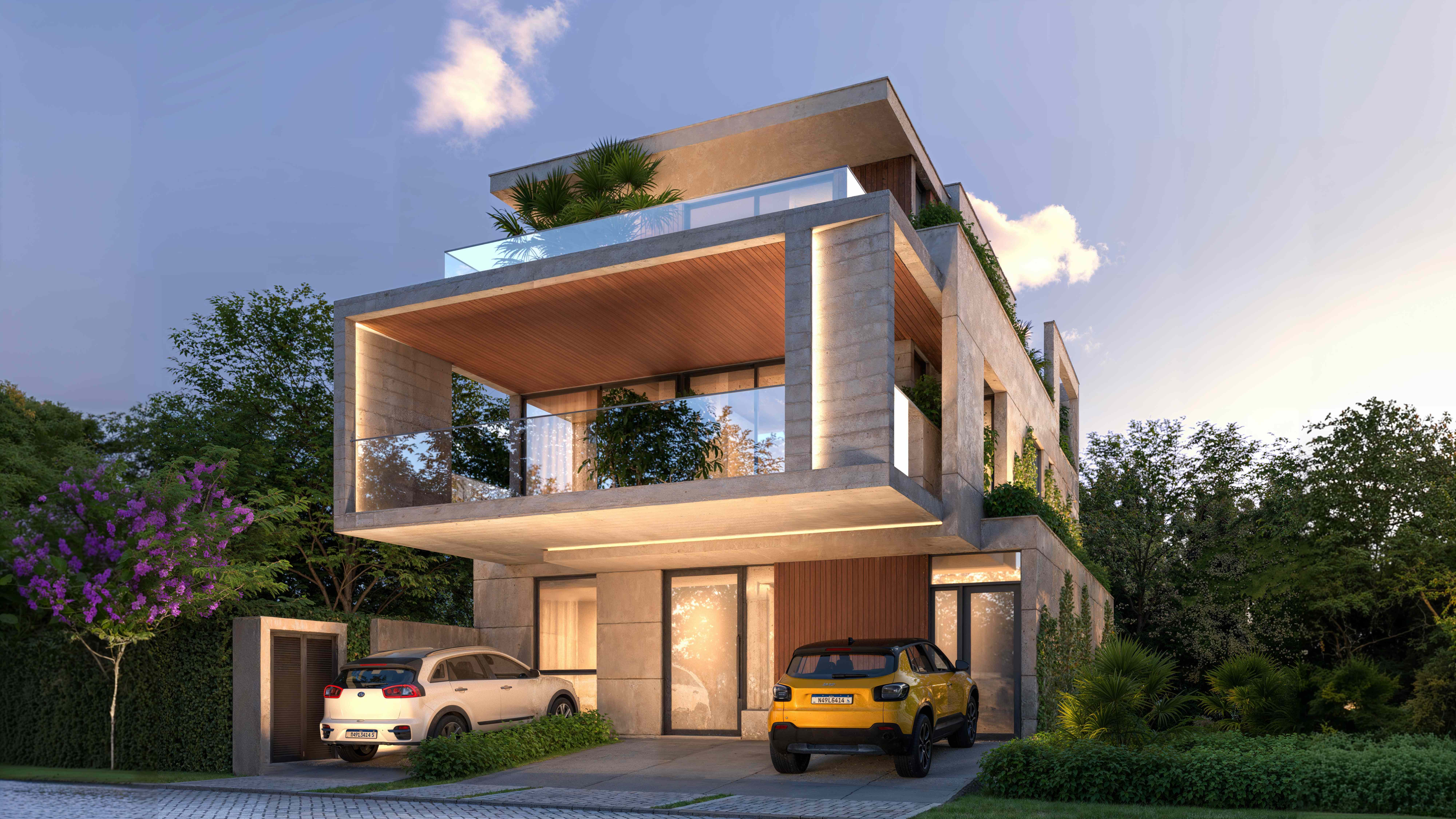 Projeto P10 - Arquitetura arrojada com balanços